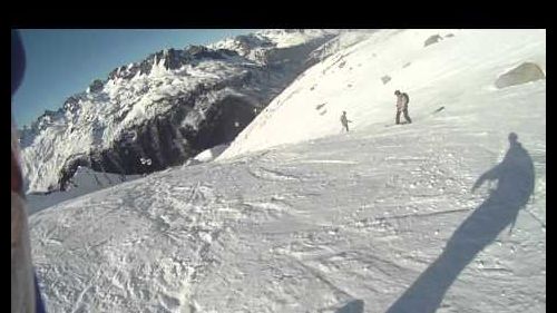Snowboarding the grand montets with mcnab