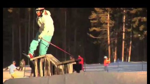 Unreal freestyle skiing