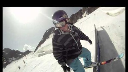 Schnalstal val senales  spring snowboarding 10