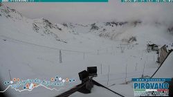 Vista sulla valle del Braulio dal passo Stelvio