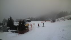 Piazzale piste Bielmonte 1500 m.