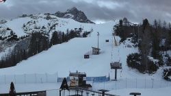 Webcam Pista Tondi verso il Rifugio Faloria