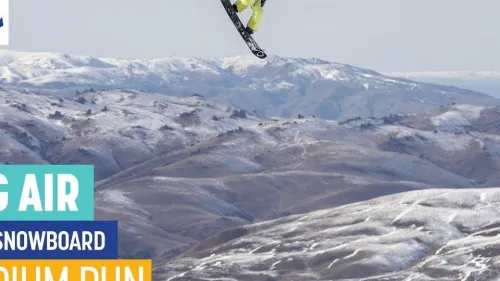 Redmond Gerard | Mens Big Air | Cardrona | 2nd place | FIS Snowboard