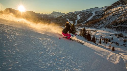 Trentino Ski Sunrise Val di fassa