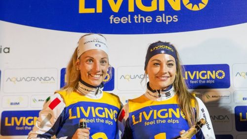 Podio Femminile Biathlon - 36&deg; Trofeo delle Contrade a Livigno