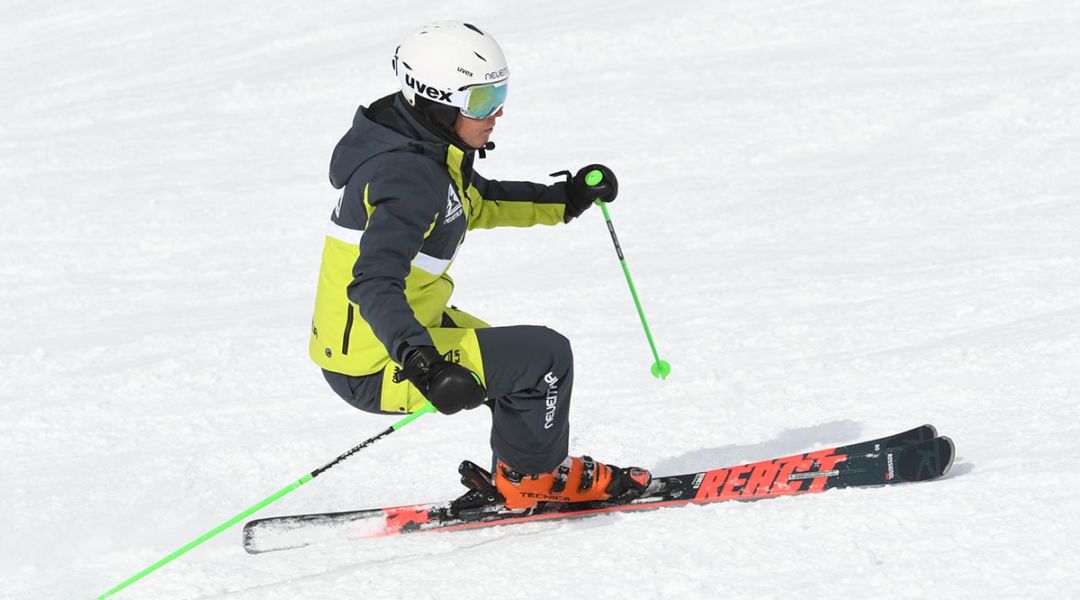 Valeria Poncet al test di Rossignol React R8 HP (2022)