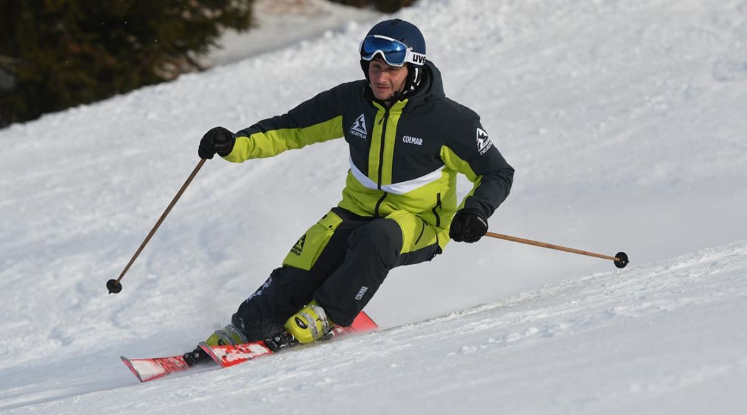 Stefano Cavalca al test di Atomic Redster TR (2021)