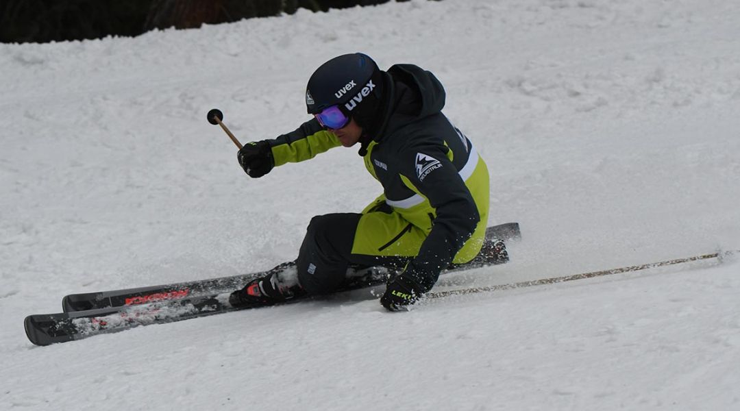 Stefano Belingheri al test di Nordica Dobermann Spitfire 70 PRO  (2021)
