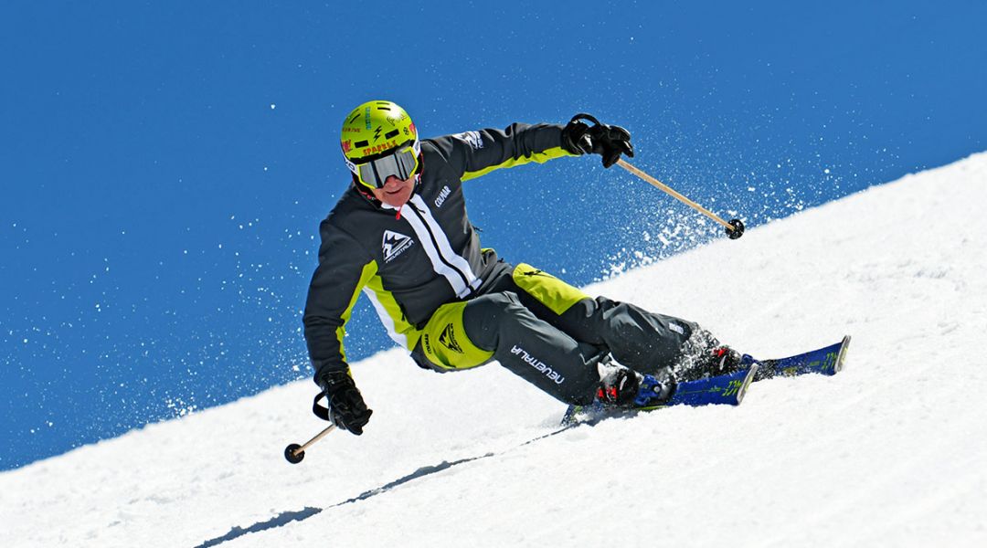 Fabio Dellavedova al test di Salomon S/RACE Rush GS 175 (2021)