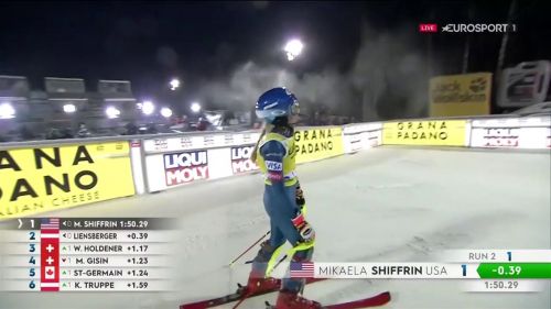Shiffrin 300 giorni dopo: seconda, riguarda lo slalom
