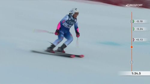 Primi punti per la 18enne giorgia collomb! rivivi la sua seconda manche in gigante a killington