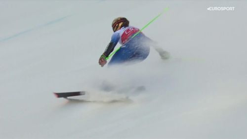 Federica brignone è fuori! sbandata a inizio muro nella seconda manche del gigante di killington
