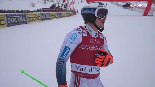 Kristoffersen torna padrone dello slalom in val d'isere: 2ª manche col pilota automatico, rivedilo