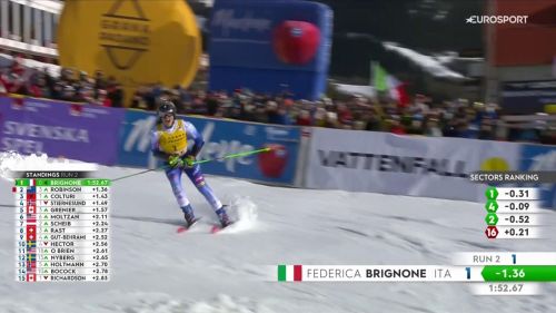 Brignone rischiatutto stravince l'ennesimo gigante: riguardala