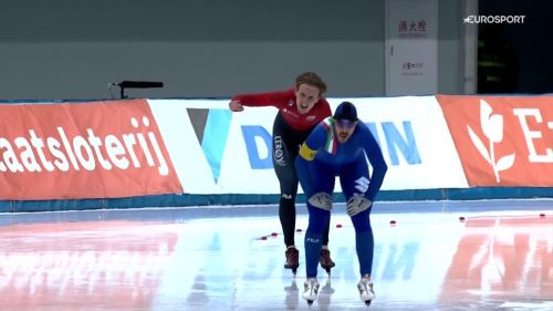 Davide ghiotto si inchina a sander eitrem nei 5000 metri: l'azzurro è 2° a pechino, rivivi gli ultimi giri