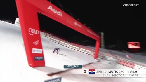 Zrinka ljutic vince e infligge distacchi pesanti a tutte a courchevel, il video