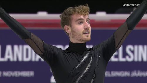 Matteo rizzo ottavo dopo lo short program al finlandia trophy, il video della sua prova