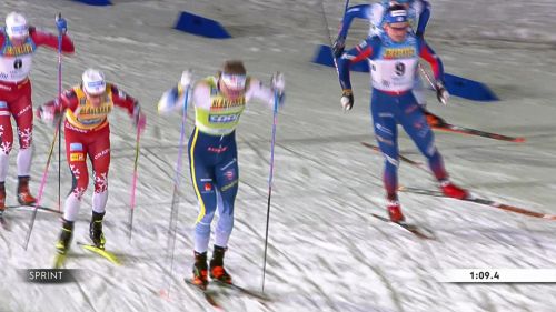 Johannes klaebo vince la sprint a tallin e trionfa nella coppa del mondo generale! pellegrino 4°: il video della gara