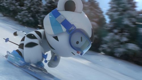 Pyeongchang 2018 mascot animation