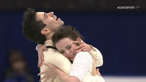 Anna cappellini - luca lanotte - 2017 nhk trophy - la vita è bella