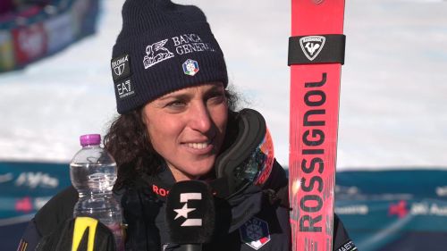 Federica brignone: 'È stato come surfare, una bella lotta! sono felicissima'