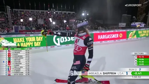 Shiffrin conquista lo Slalom di Flachau, nonostante la pista rovinata, il video