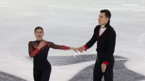Rebecca ghilardi e filippo ambrosini, un programma libero da podio: rivivi il terzo posto