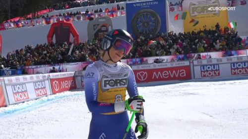 Sofia goggia sfiora la vittoria nel superg di la thuile: 2ª per 6 centesimi, il video