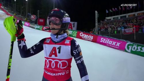 Masterclass di shiffrin: si prende lo slalom in rimonta, il video della 2a manche di semmering