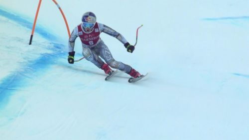 Ester ledecka, la gara vincente nel super g della  val d'isère