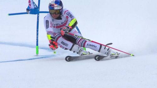 La seconda manche che consacra pinturault re del gigante della gran risa in alta badia