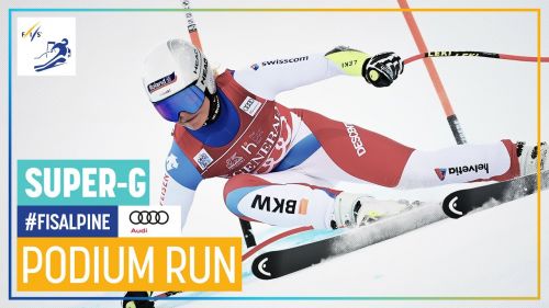 Corinne suter, seconda nel super-g femminile di val d'isère