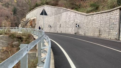 Inaugurazione viadotto di meggiana sulla provinciale per macugnaga