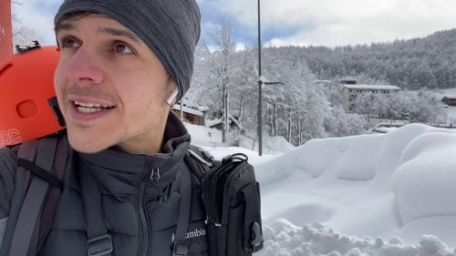 Nevicata eccezionale a cerreto laghi, gennaio 2021