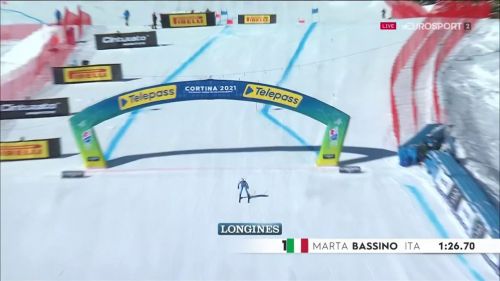 Lara gut oro mondiale in superg a cortina: rivedi la sua gara