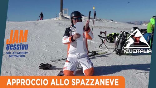 Approccio allo spazzaneve - p.11 - corso di sci principianti