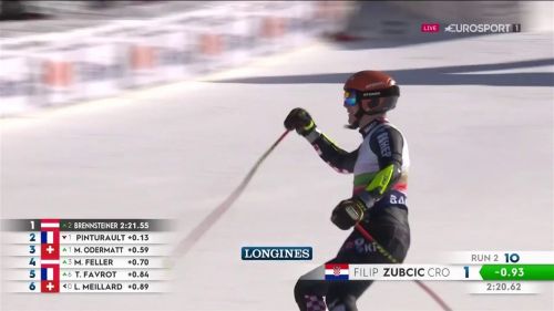 Zubcic vince il gigante pazzo di bansko : riguarda la sua gara