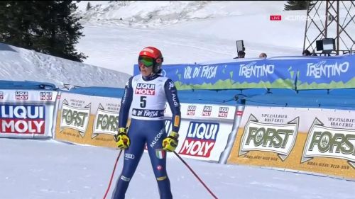 Federica brignone trionfa in super g in val di fassa, rivedi la sua gara