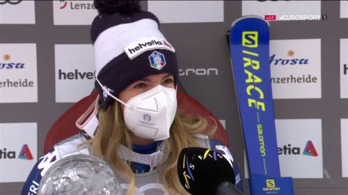 Intervista a marta bassino con la coppa: 'un sogno diventato realtà