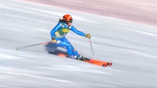 Federica brignone vicina al podio nella prima manche di courchevel - sci alpino, coppa del mondo