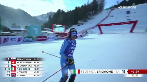 Federica brignone unica azzurra a punti nello slalom di lienz, sedicesima - sci alpino, coppa del mondo