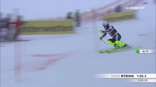 Dave ryding vince lo slalom di kitzbühel , primo britannico sul gradino più alto del podio