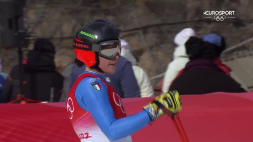 Super g femminile: brignone la migliore azzurra, ma è solo 7° - olimpiadi invernali