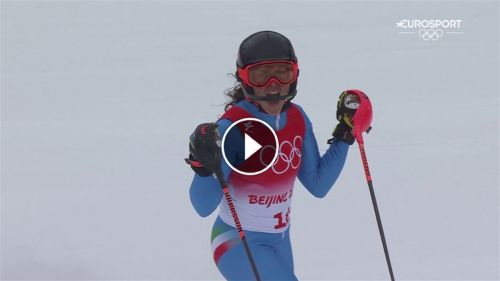 Federica brignone porta a casa il bronzo in combinata, rivivi lo slalom - pechino 2022