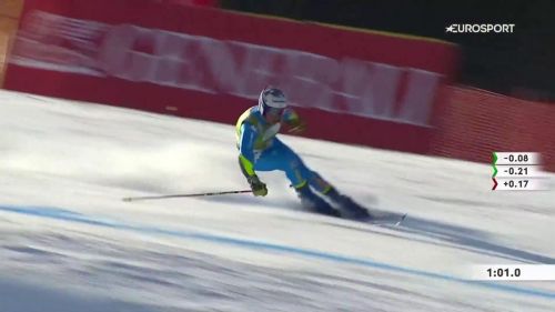 Luca de aliprandini, rivivi la prima manche del gigante di kranjska gora