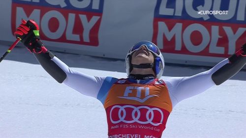 Odermatt, vittoria e inchino per chiudere una stagione stellare - finali di coppa del mondo meribel