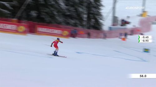 Odermatt, prima manche monstre nel gigante di alta badia bis