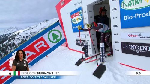 Che vittoria di federica brignone! superg velocissimo, fulmine a st. anton: riguardala