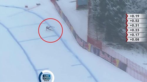 Aleksander a. kilde, numero pazzesco sulla streif per evitare le reti!