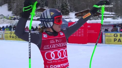 Sofia goggia vince la discesa di cortina d'ampezzo, rivivi la sua gara!